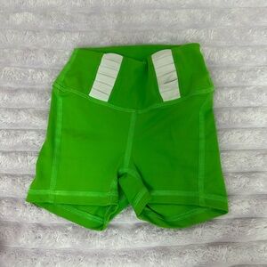 Five Dancewear Green Dance Biker Shorts